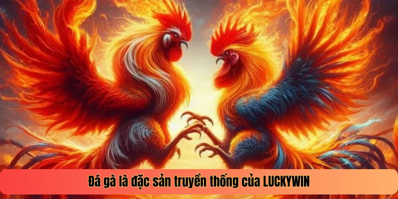 Đá gà là đặc sản truyền thống của LUCKYWIN